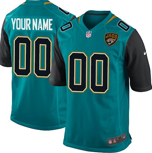 NFL Nike Jacksonville Jaguars Customized New Elite Green Jersey