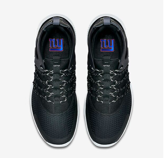 NFL New York Giants Black Sneaker Shoes