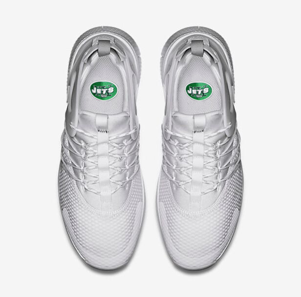 NFL New York Jets White Sneaker  Shoes