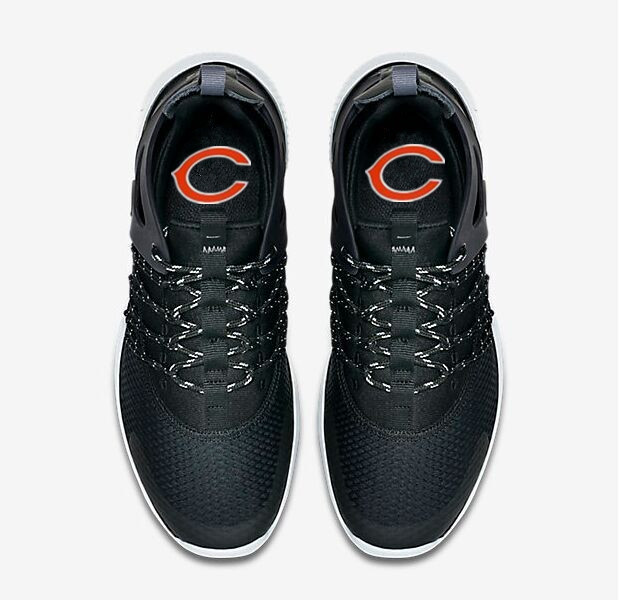 NFL Chicago Bears Black Shoes