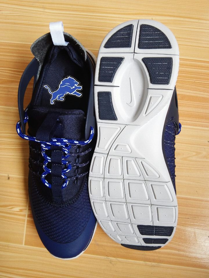 NFL Detroit Lions D.Blue Sneaker Shoes