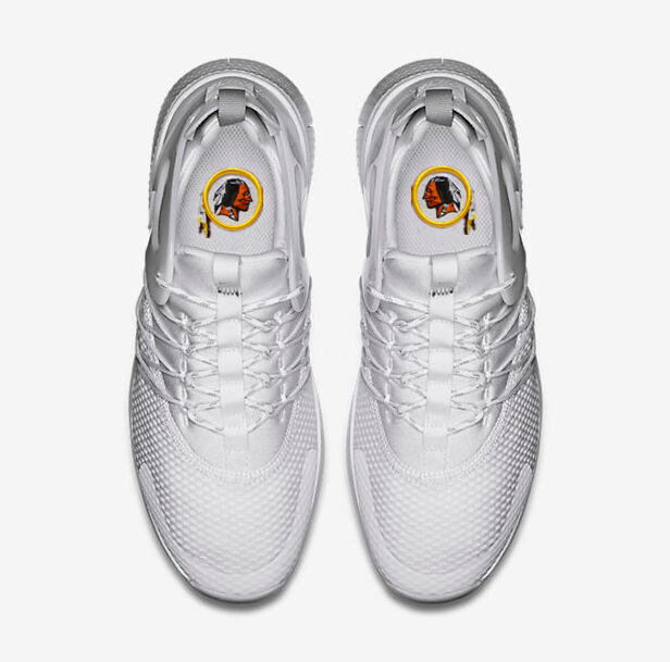 NFL Washington Redskins White Sneaker Shoes