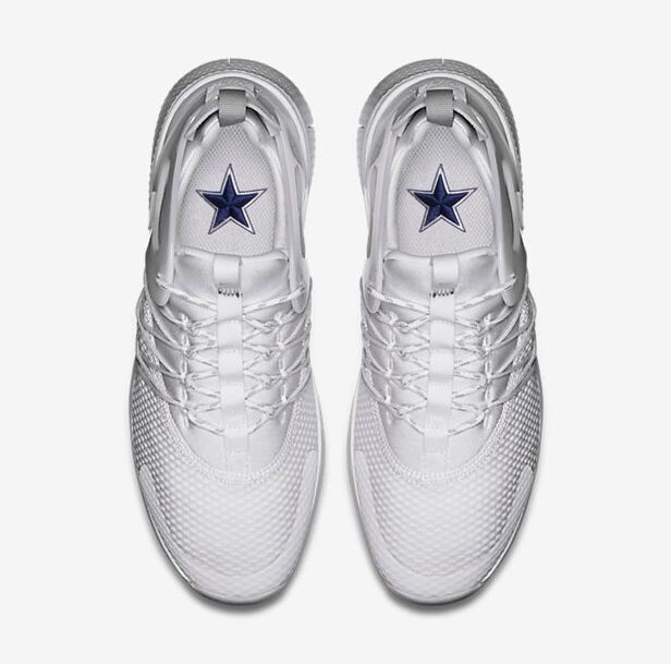 NFL Dallas Cowboys White Shoes