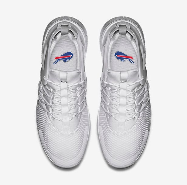 NFL Buffalo Bills White Sneaker Shoes