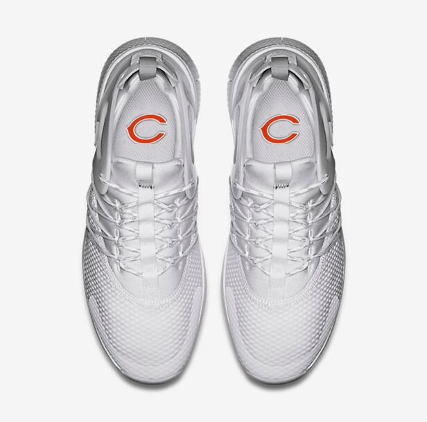 NFL Chicago Bears White Shoes