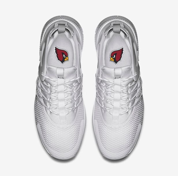 NFL Arizona Cardinals White Sneaker Shoes