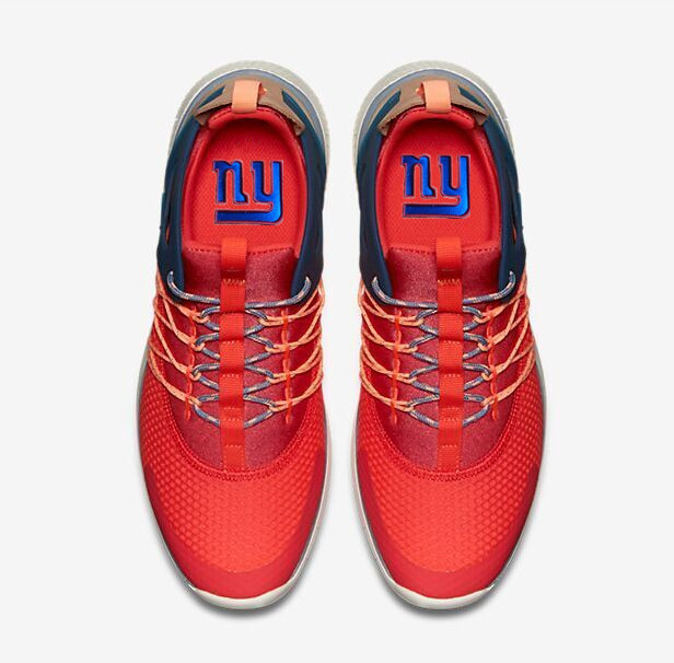 NFL New York Giants Red Sneaker Shoes