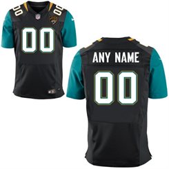 NFL Nike Jacksonville Jaguars Customized New Elite Black Jersey.jpeg