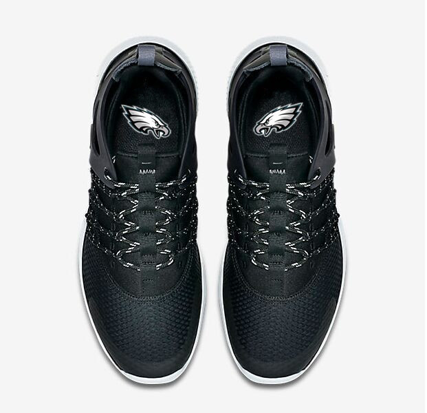 NFL Philadelphia Eagles Black Sneaker  Shoes