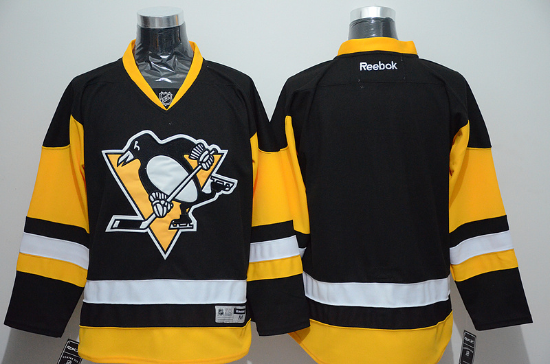 NHL NHL Pittsburgh Penguins Blank Black Jersey