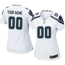 Womens Nike White Seattle Seahawks Custom Game Jersey.jpeg