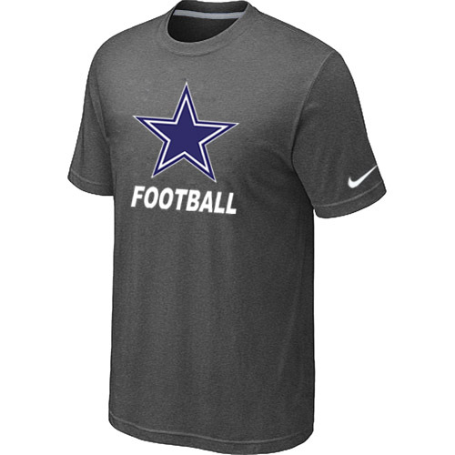 Mens Dallas Cowboys Nike Facility T-Shirt D.Grey 