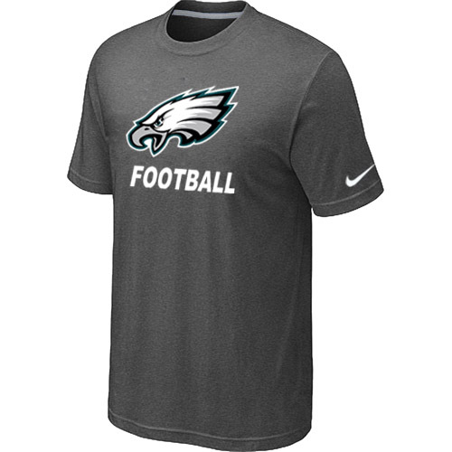 Mens Philadelphia Eagles Nike Cardinal Facility T-Shirt D.Grey 