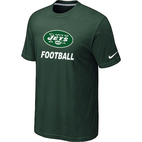 Mens New York Jets Nike Cardinal Facility T-Shirt Green 