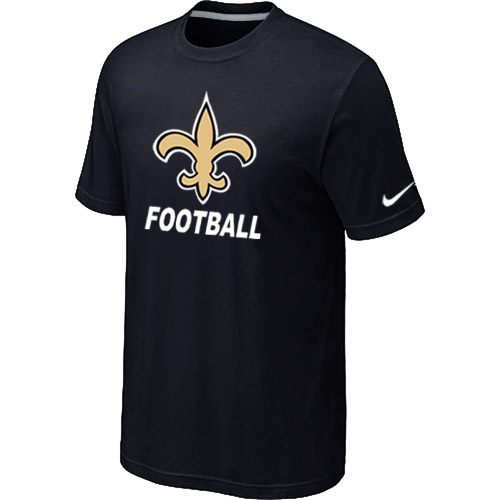 Mens New Orleans Saints Nike Cardinal Facility T-Shirt Black