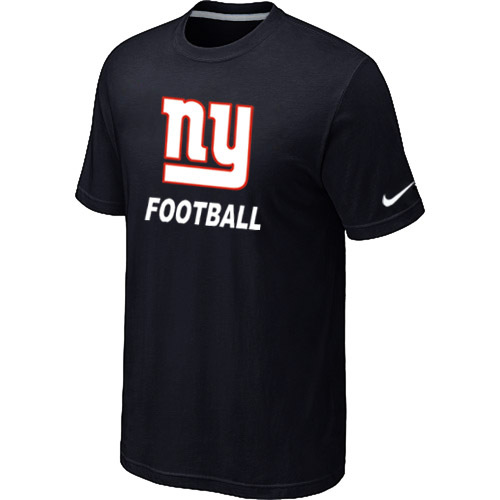 Mens New York Giants Nike Cardinal Facility T-Shirt Black