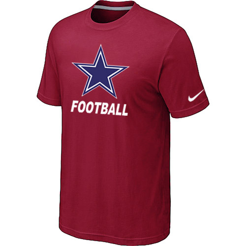 Mens Dallas cowboys Nike Facility T-Shirt Red 