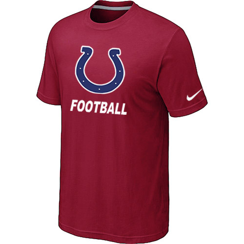 Mens Indianapolis Colts Nike Cardinal Facility T-Shirt Red 