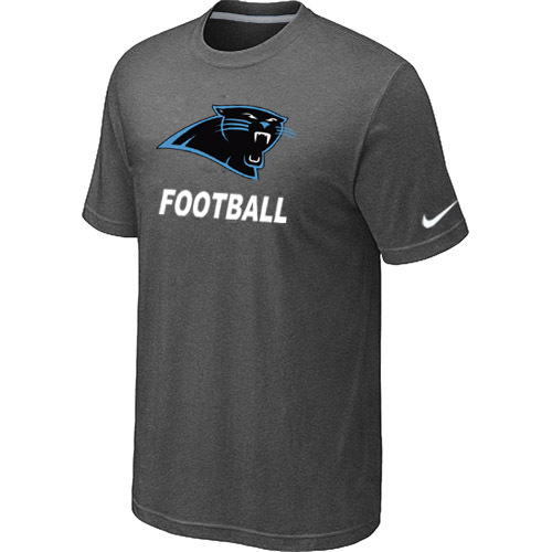 Mens Carolina Panthers Nike Cardinal Facility T-Shirt D.Grey 