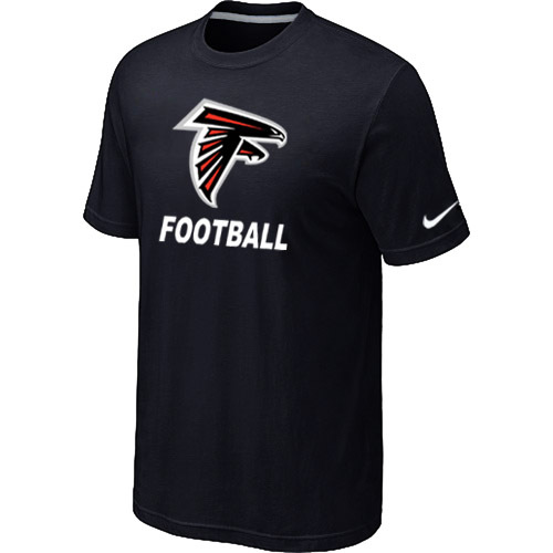 Mens Atlanta Falcons Nike Cardinal Facility T-Shirt Black 