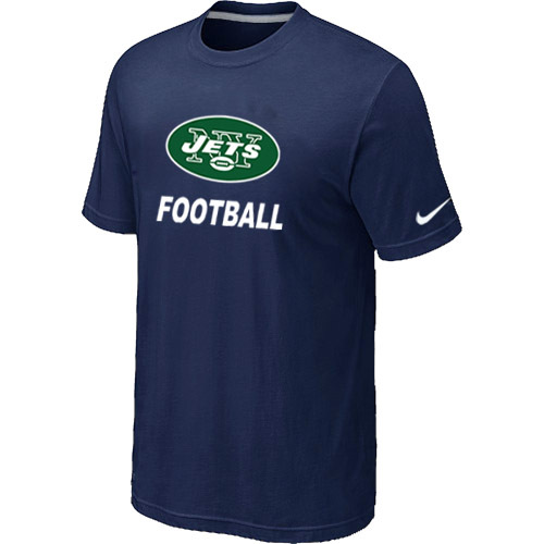 Mens New York Jets Nike Cardinal Facility T-Shirt D.Blue 