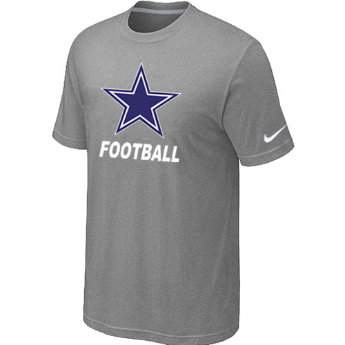 Mens Dallas Cowboys Nike Facility T-Shirt L.Grey 