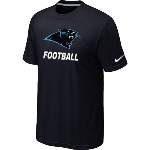 Mens Carolina Panthers Nike Cardinal Facility T-Shirt Black 