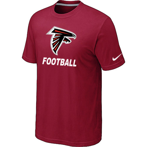 Mens Atlanta Falcons Nike Cardinal Facility T-Shirt Red 