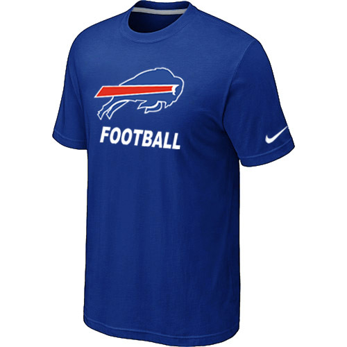 Mens Buffalo Bills Nike Cardinal Facility T-Shirt Blue 