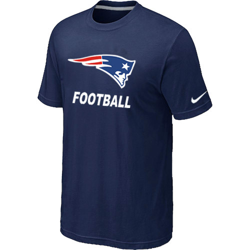 Mens New England Patriots Nike Cardinal Facility T-Shirt D.Blue