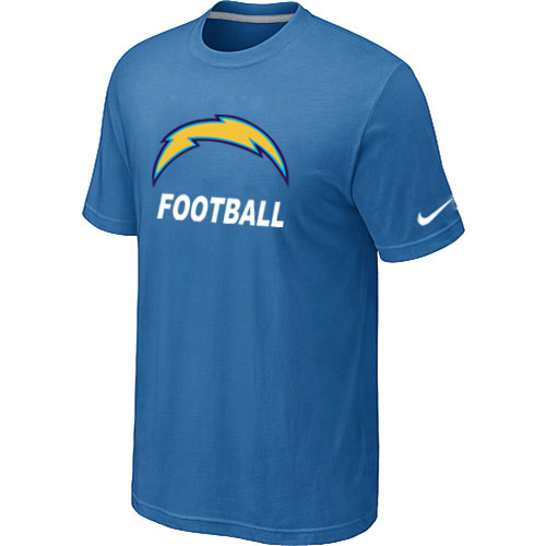 Mens San Diego Charger Nike Cardinal Facility T-Shirt light Blue 