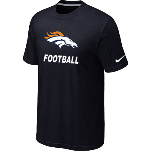 Mens Denver Broncos Nike Facility T-Shirt Black 