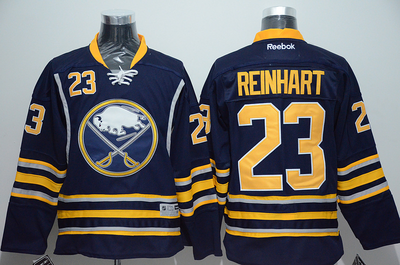 NHL Buffalo Sabres #23 Reinhart Blue Jersey