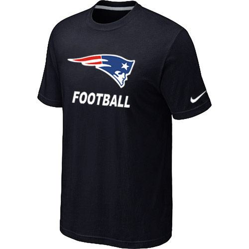 Mens New England Patriots Nike Cardinal Facility T-Shirt Black