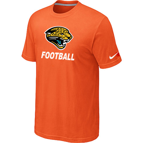 Mens Jacksonville Jaguars Nike Cardinal Facility T-Shirt Orange 