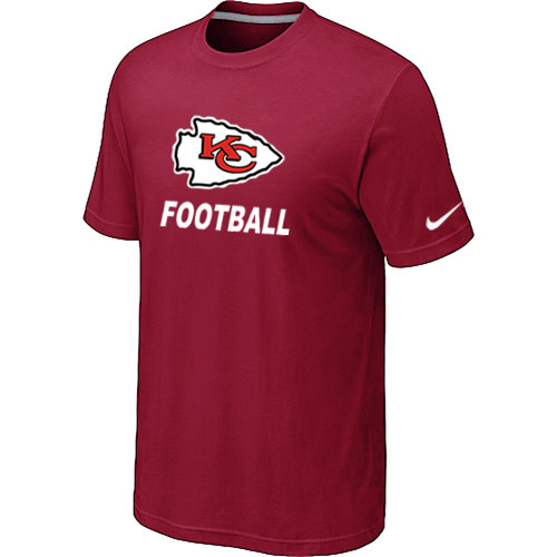 Mens Kansas City Chiefs Nike Cardinal Facility T-Shirt Red 