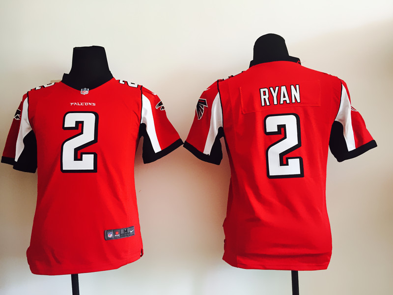 Nike Atlanta Falcons #2 Ryan Red Kids Jersey