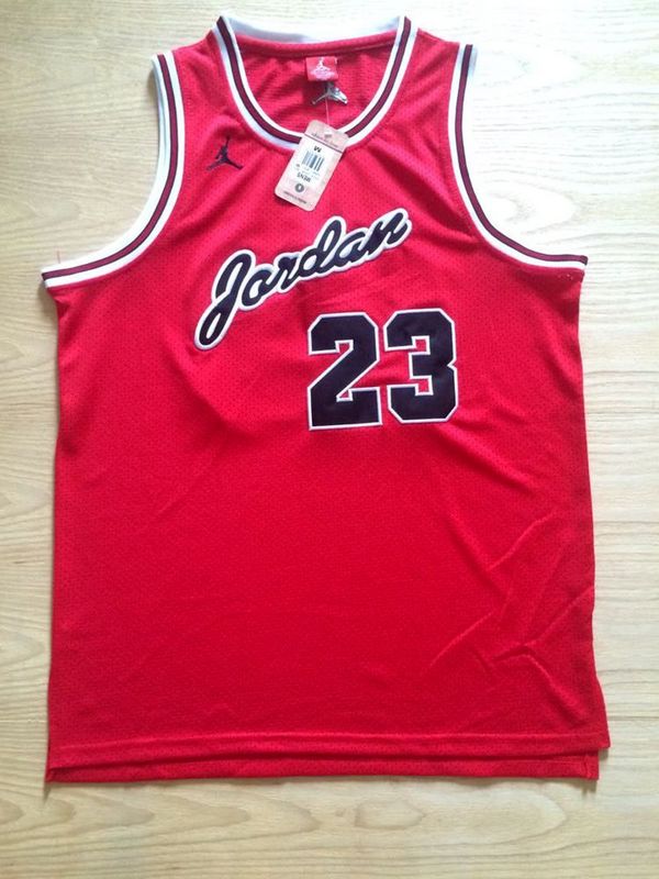 NBA Chicago Bulls #23 Jordan Red Anniversary Jersey
