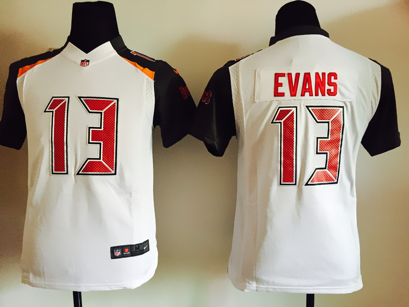 Nike Tampa Bay Buccaneers #13 Evans White Kids Jersey