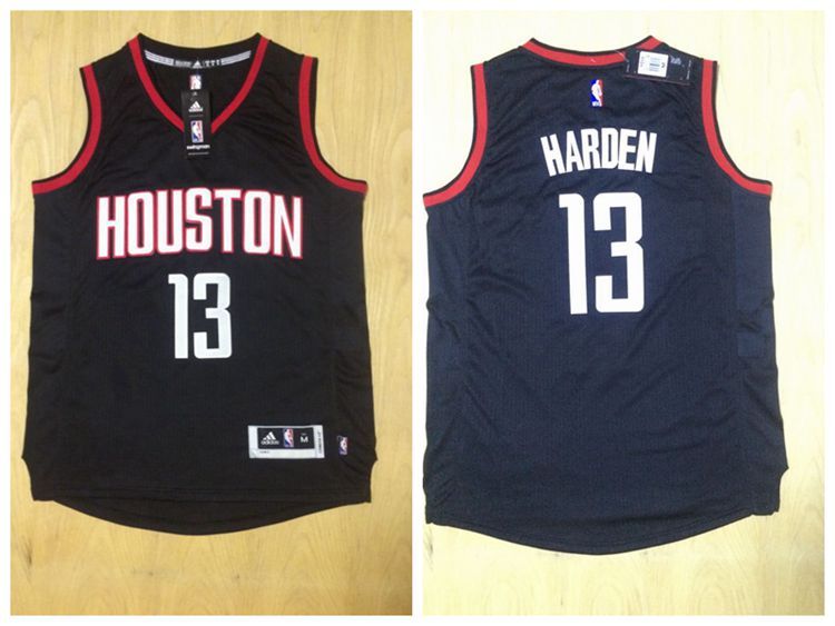 NBA Houston Rockets #13 Harden Black Jersey