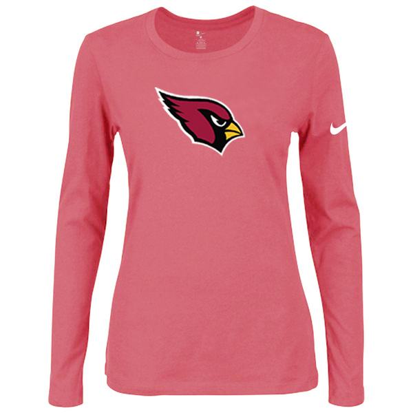Nike Arizona Cardinals Womens Of The City Long Sleeve Tri-Blend T-Shirt - Pink