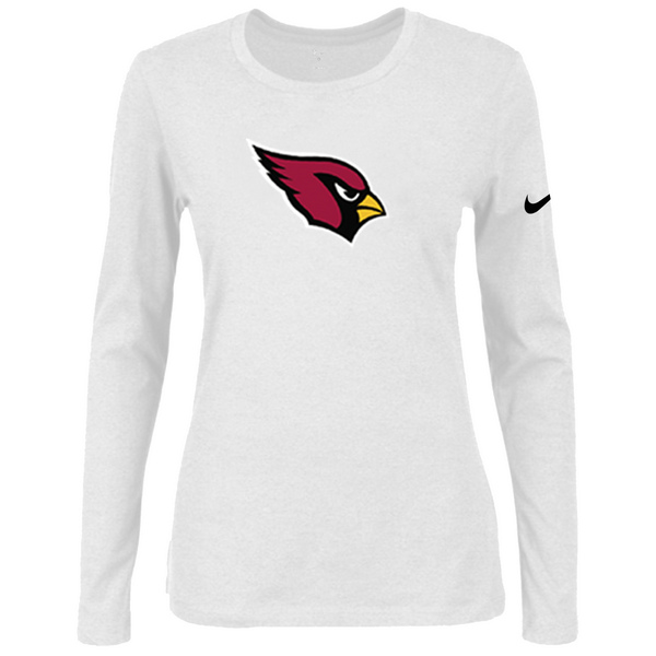 Nike Arizona Cardinals Womens Of The City Long Sleeve Tri-Blend T-Shirt - White