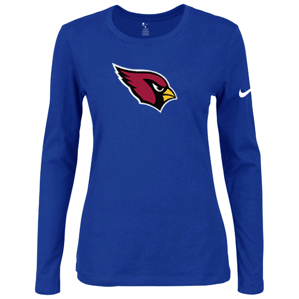 Nike Arizona Cardinals Womens Of The City Long Sleeve Tri-Blend T-Shirt - Blue
