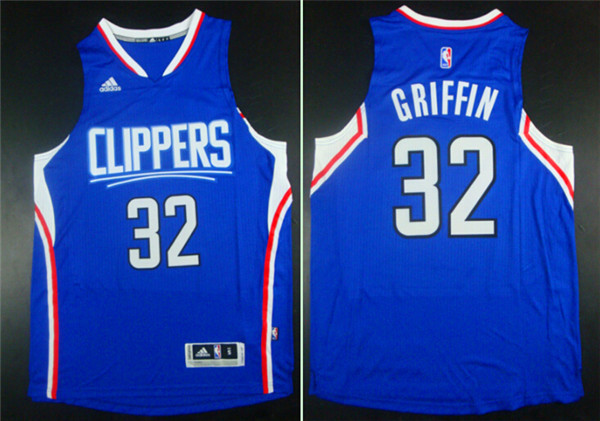 2015 NBA Los Angeles Clippers #32 Griffin Blue Jersey