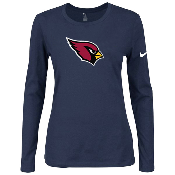 Nike Arizona Cardinals Womens Of The City Long Sleeve Tri-Blend T-Shirt - D.Blue