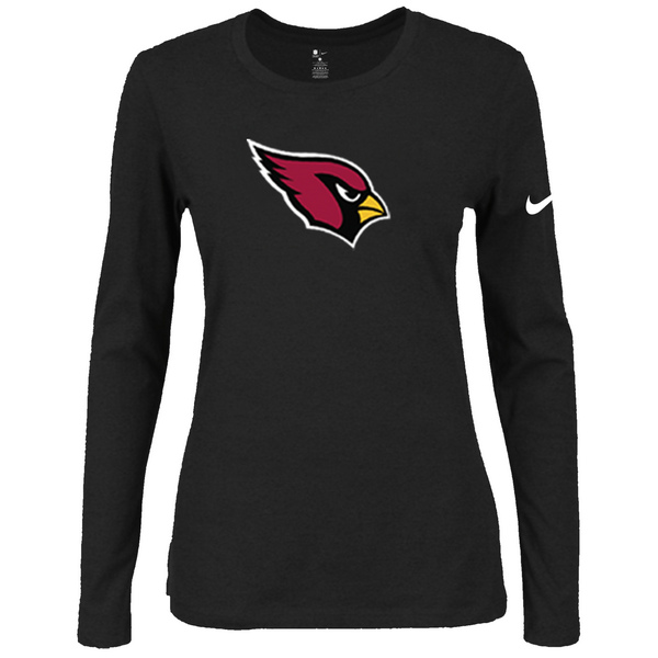 Nike Arizona Cardinals Womens Of The City Long Sleeve Tri-Blend T-Shirt - Black