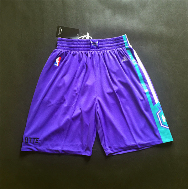NBA New Orleans Hornets Purple Shorts