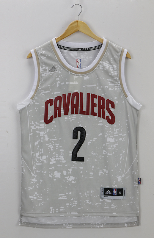 NBA Cleveland Cavaliers #2 Irving City Lights White Jersey