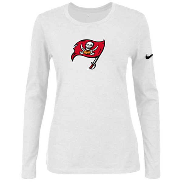 Nike Tampa Bay Buccaneers Womens Of The City Long Sleeve Tri-Blend T-Shirt - White