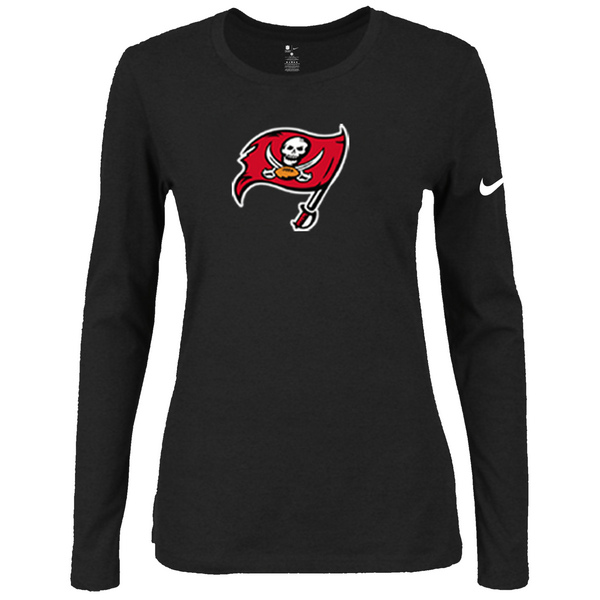 Nike Tampa Bay Buccaneers Womens Of The City Long Sleeve Tri-Blend T-Shirt - Black